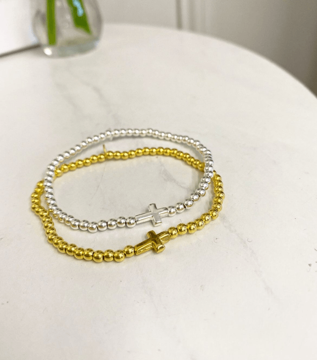 Gold Cross Sweetie Bracelet